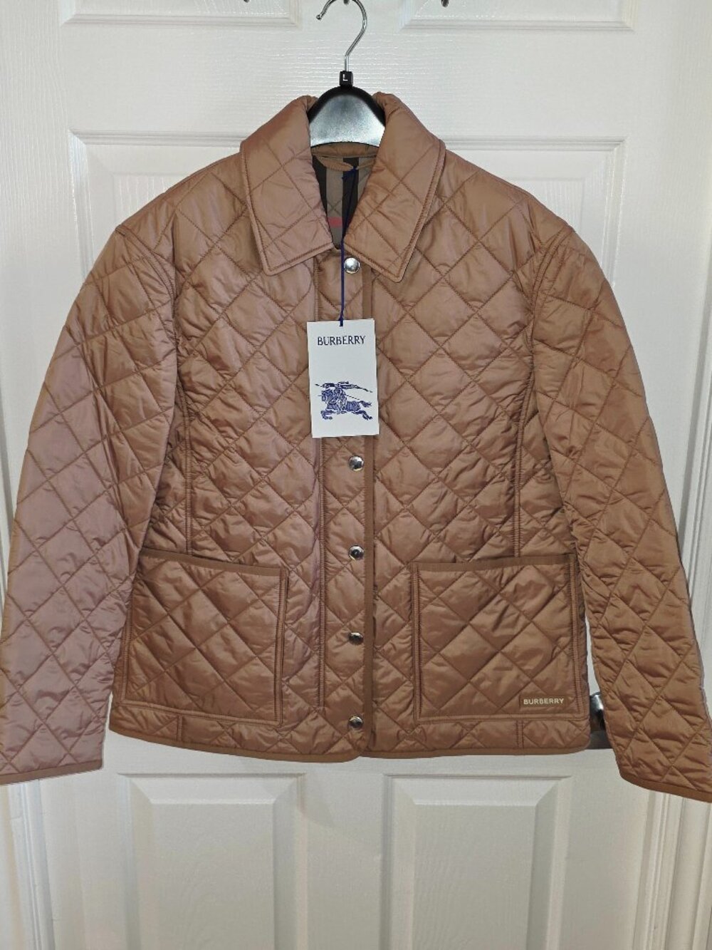 Burberry Diamond Quilted Jacket - Large